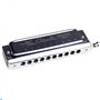 Swan SW1040 Harmonica chromatique 10 trous 40 tonalités Do Touche pour adultes étudiants débutants Jouer professionnel Instrumen