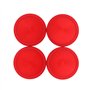 Poussoirs de Hockey pneumatique et palets de Hockey pneumatique - Accessoires de Rechange pour Tables de Jeu (2 attaquants + 4 p