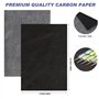100 Feuilles Papier carbone Noir Papier de Transfert de Tatouage Copieur Papier Calque Graphite Transfert Papier de copie carbon