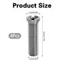 Vis pour Panier,4 Pièces Vis de Panier D'évier pour Bonde Evier de Cuisine 45 mm en Acier Inoxydable pour Bonde Vidange Avec Bon