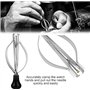 YAKLEE Outil de Réparation de Montre Extracteur de Montre Professionnel Presse à Aiguille de Montre Kits de Réparation de Montre