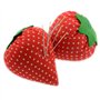 Nuluxi Pelote à Epingles Coussin d'Aiguilles Pelote pour Épingles Fraise Coussin Aiguilles Poignet Mignon Forme Fraise Coussin P