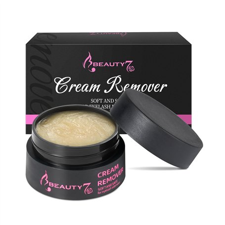 Beauty7 Crème Retrait Colle Pour Extensions de Cils 5g Crème Enlever de Colle d'extension Cils Greffe Anti-irritation