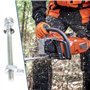 Lot de 4 Vis de Tendeur de Réglage Spanner Vis à Chaîne pour Tronçonneuse Husqvarna 36 41 136 137 141 142 235 240