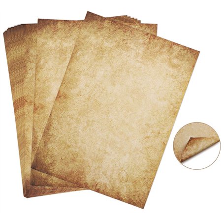 60 Feuilles papier à lettres vintage