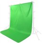 6 ft / 3 x 6 m Écran Vert Studio Photo Fond d'écran Vert 100% Pur Muslin Fond Backdrop Photography