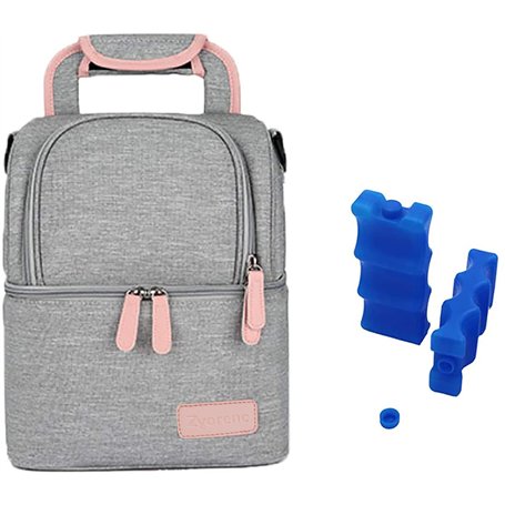 Zyorenc Sac Isotherme pour Biberon Sac à Dos Imperméable de Réchauffement pour Le Lait Maternel