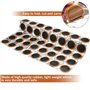 GOLRISEN 48 Pcs Réparation de Pneus en Caoutchouc Robuste Patch de Pneu Urgent de 25mm Rustine Pneu Universelle Reparation Pneu