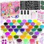 Frasheng Kit Tatouage Paillettes Enfant - 41 Couleurs