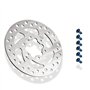 MotuTech Disque de Frein 120mm pour 10 Pouces 8 Pouces Trottinette électrique Scooter VTT 6 Trous 22mm Espacement 44mm Frein Dis