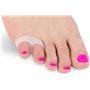 2 Paires de correcteurs d’orteils contre l’hallux Valgus - Pour les petits orteils - 2 Trous - En silicone le sport Séparateur d