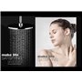 Pommeau de douche, pommeau de douche 200 mm, chromé, kit de douche premium pour spa