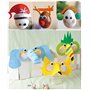 Yeux Mobiles Autocollant Wiggle Eyes pour DIY Craft Scrapbooking Accessoires Doll Making Toys Yeux Tailles Assorties 500 Pièces