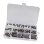 140pcs Assortiment de Clavettes 8mm 10mm 12mm 16mm 20mm 25mm 30mm Ronde de Frappe Clé de Plume Terminée Jeu de Clés d'arbre d'En