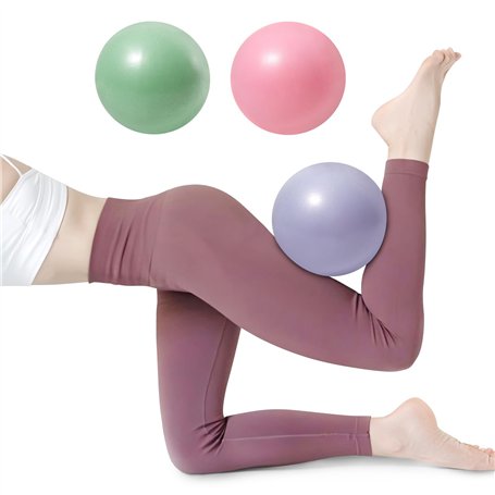 3 Pièces Pilates Ballon de Gymnastique