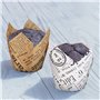 150 Pièces Caissettes de Muffins en Papier Tulipes, Moules à Muffins, Tasses de Cuisson, Emballages de Cupcakes