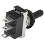 Heschen Métal Interrupteur à bascule Flick Flip 12 V 25 A Spdt on/off/on 3 position 3 broches pour éclairage de tableau de bord 