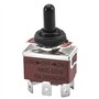 Heschen interrupteur à bascule en métal DPDT momentané (ON) / OFF / (ON) 3 positions 15A 250VAC 6 bornes CE
