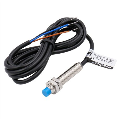 Heschen M8 capteur de proximité inductif interrupteur Type de non-bouclier LJ8A3-2-Z/BY détecteur 2mm 10-30VDC 200mA PNP normale