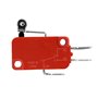 Heschen Lot de 5 micro-interrupteurs V-165S-1C25 SPDT à levier court à rouleau 16 A 250 VAC