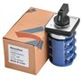 Heschen Commutateur de changement de came rotatif universel, SZW26-63/D303.3, 660V 63A, ON-OFF-ON 3 positions, 3 phases 12 borne