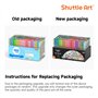 Shuttle Art lot de 360 marqueurs/stylos à encre gel 180 couleurs + 180 recharges de couleur, idéaux pour les livres de coloriage