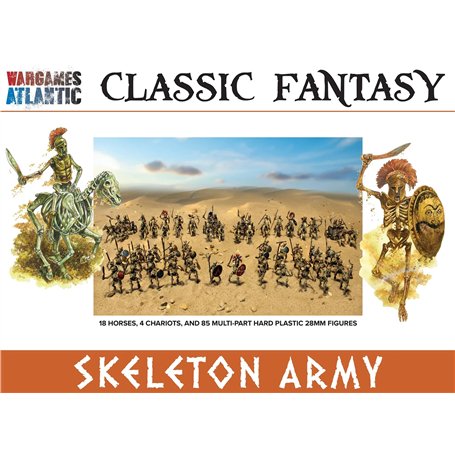 Wargames Atlantic Classique Fantasy Squelette Armée