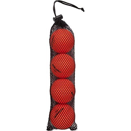 Bauer Chaud Orange Hockey Balle (Lot de 4)