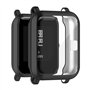 Acadeny [2 pièces Coque Compatible avec Amazfit Bip/Bip Lite/Bip U/U pro, noir haute transparence Coque de protection complète a
