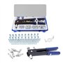 86 Pcs Pince à Riveter Kit de Écrou Riveteuse Rivet Nutsert Gun Outil de pince à Rveter Insert