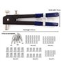 Yuhtech Filetée Rivet Écrou Kit, 86 Pcs Pince à Riveter Kit de Écrou Riveteuse Rivet Nutsert Gun Outil de pince à Rveter Insert 