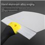 SHUOHONG Spatule Enduit, Spatules en Acier Inoxydablecouteau a Enduire avec Poignée Antidérapant, Spatule Bricolage, Spatule Mas