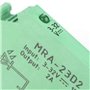 Relais à semi-conducteurs, MRA-23D2 3-32VDC 2A 25Hz, module de relais ultra-mince de 6,2 mm Carte de relais à semi-conducteurs T