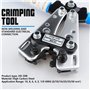 Toolwiz pince a sertir - Réglable professionnelle multicouche Cliquet de sertissage pince pour cosses de electrique câble AWG 10