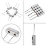 Akozon 50pcs Oscillateur de Cristal de Quartz 32.768KHz -24MHz 10Value Oscillateur à Quartz