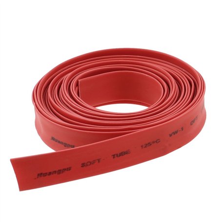 sourcingmap Rouge 10 mm Dia. 2 : 1 Gaine thermorétractable tube manches Câble de 5 m