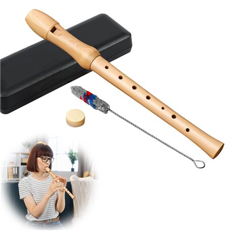 Flûte à bec en bois : flûte à bec soprano