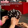 Sporgo Lot de 6 bigoudis sans chaleur : boucler sans chaleur avec crochets, bigoudis pour la nuit, bande sans chaleur pour tous