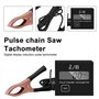 Aicharynic Tachymètre numérique inductif - Petit tachymètre moteur étanche - Avec compteur d'heures - Pour tronçonneuses, tondeu
