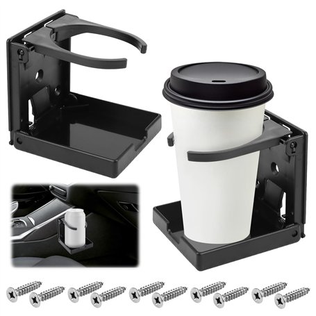 TNOMSNO Lot de 2 Porte-Gobelets Pliables pour Voiture
