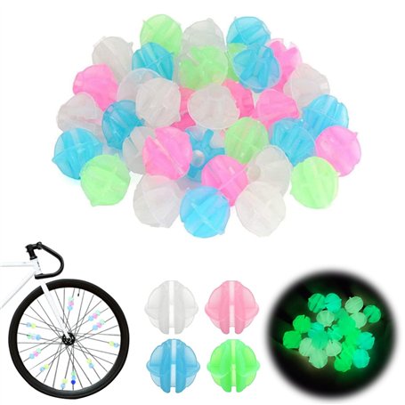 PUCIO 144 Pieces Perles Décoration Vélo