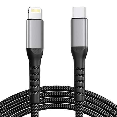 Câble USB C vers Lightning 2M[Certifié Apple MFi]