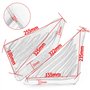 Lorababer Moto CMX 500 300 Cadre de Siège Arrière Panneau de Remplissage Latéral Revêtement d'habillage Garde Carénage Kits de C