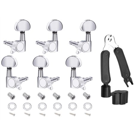 6 Pièces Chevilles de Réglage de Guitare,Cheville de Guitare,pour Guitare Électrique ou Acoustique