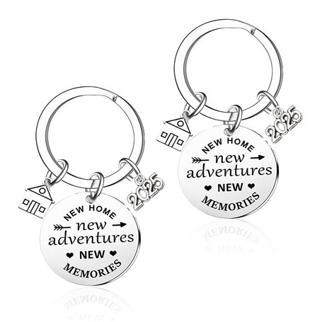 NYGGTYK 2 Pièces Nouveaux Porte-Clés pour La Maison