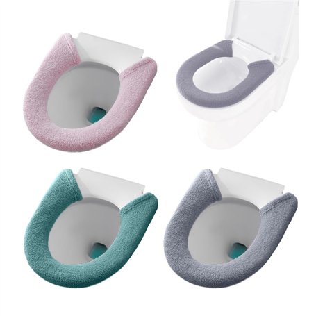 JTMKYO Lot de 3 housses chauffantes pour siège de toilette