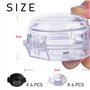 boutons de sécurité pour protéger les tout-petits