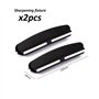 2pcs Abrasif Porte-Outils Accessoires Outils Outil Aide à l'Affûtage de Pierre à Aiguiser Outil Abrasif Aide à l'Affûtage de la