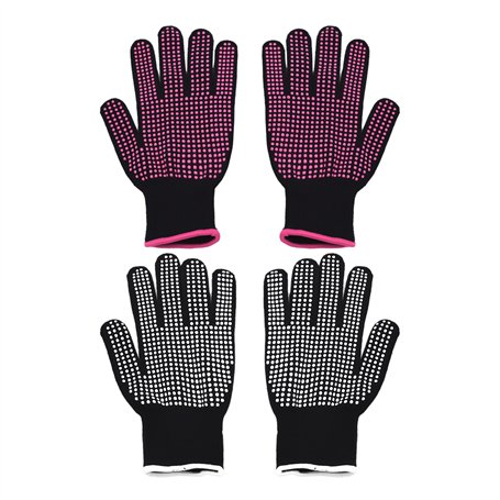 Lot de 2 Paires de Gants Résistants à la Chaleur - Protection Contre le Feu