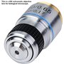 POFET 40X Objectif Achromatique 185 Microscope Biologique Objectifs Achromatiques Objectif 160/0.17
